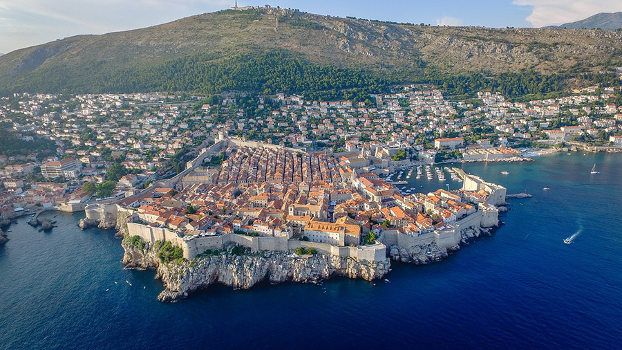 Arriving to Dubrovnik