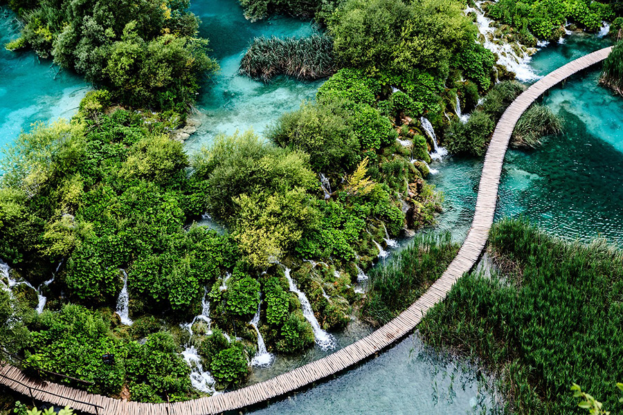 Plitvice Croatia Walking Trails 