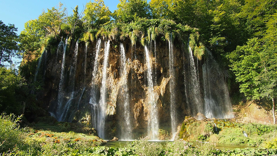 Plitvice Lakes Waterfalls